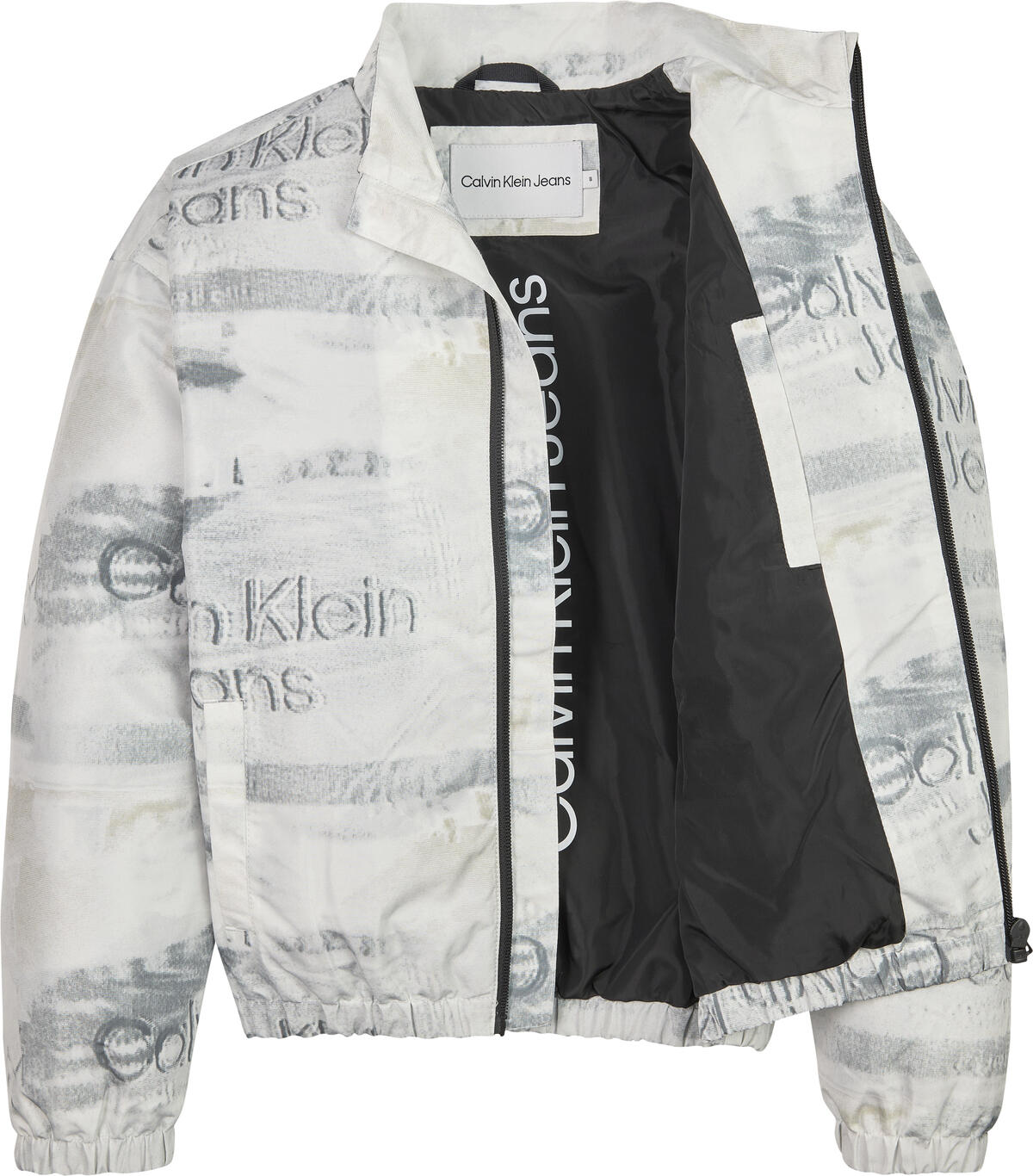 Calvin Klein AOP TV PRINT WINDBRE Erkek Mavi Mont