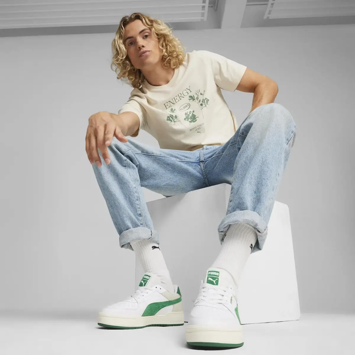 PUMA CA Pro Suede FS Beyaz Unisex Günlük Spor Ayakkabı
