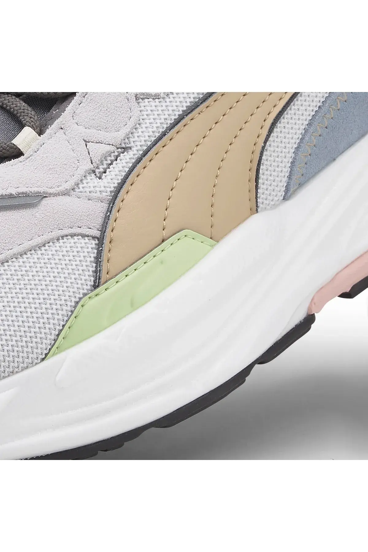Puma Extent Nitro Pastel- Beyaz Kadın/Günlük Spor Ayakkabı