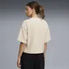Puma ESS ELEVATED Tee Bej Kadın Tişört