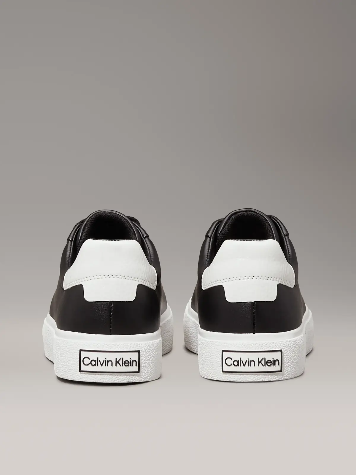 Calvin Klein VULC LACE UP TEXTURE, 0GS Siyah Kadın Spor Ayakkabı & Sneaker