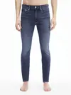 Calvin Klein SKINNY Erkek mavi Kot Pantolon