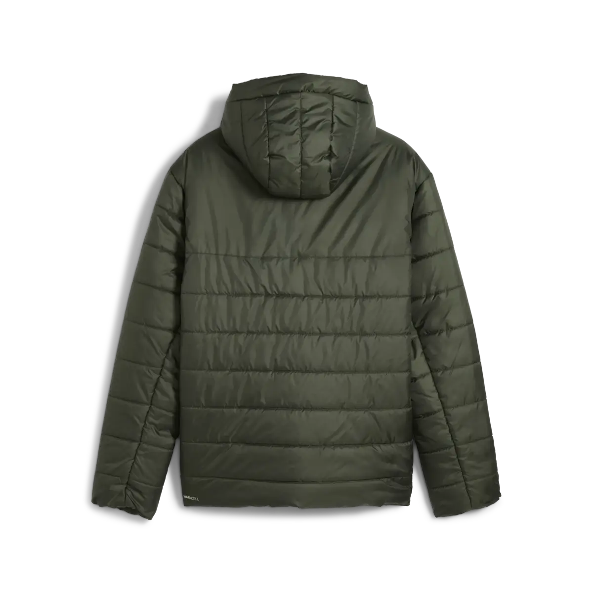 PUMA ESS Hooded Padded Jacket Erkek Yeşil Mont