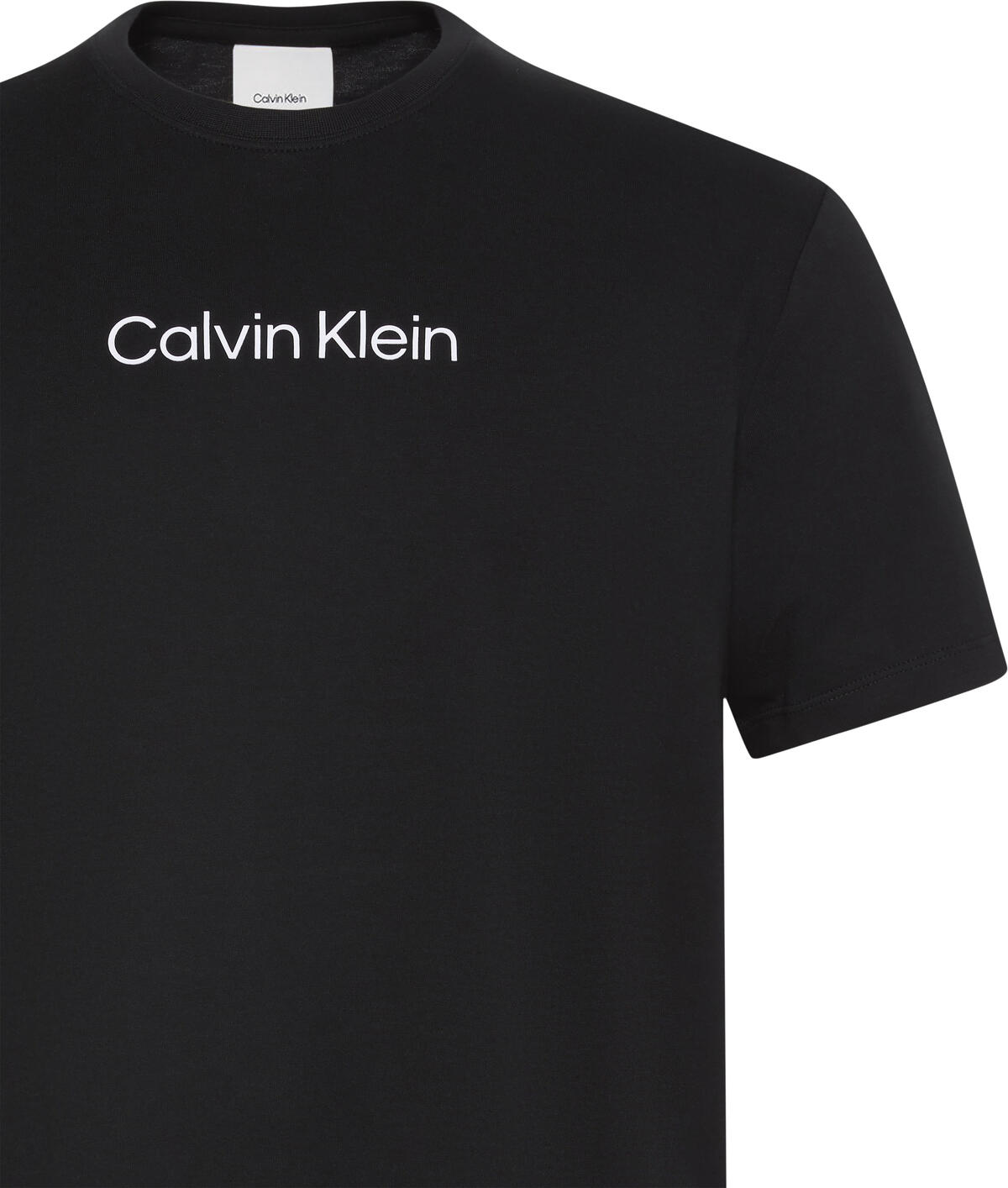 Calvin Klein SS STANDARD LOGO 30S CREWNK TEE Siyah Erkek T-Shirt Calvin Klein SS STANDARD LOGO 30S CREWNK TEE Siyah Erkek T-Shirt