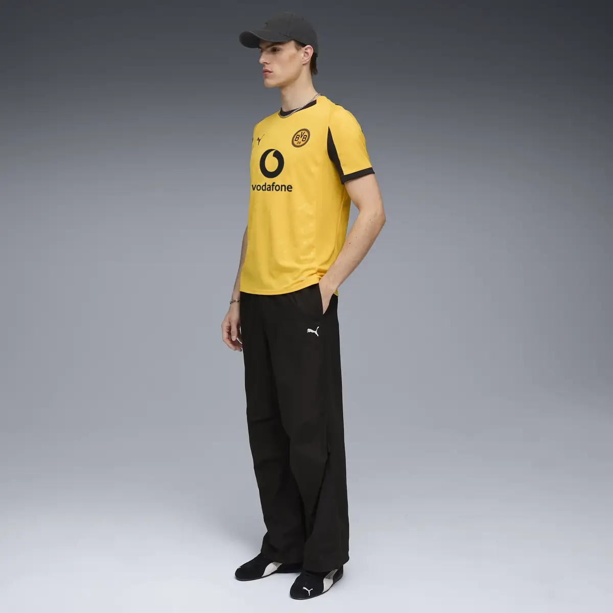 Puma BVB Cup Jersey Replica Sarı Erkek Forma