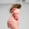 Puma X HK&FR Relaxed Hoodie Pembe Unisex Sweatshirt