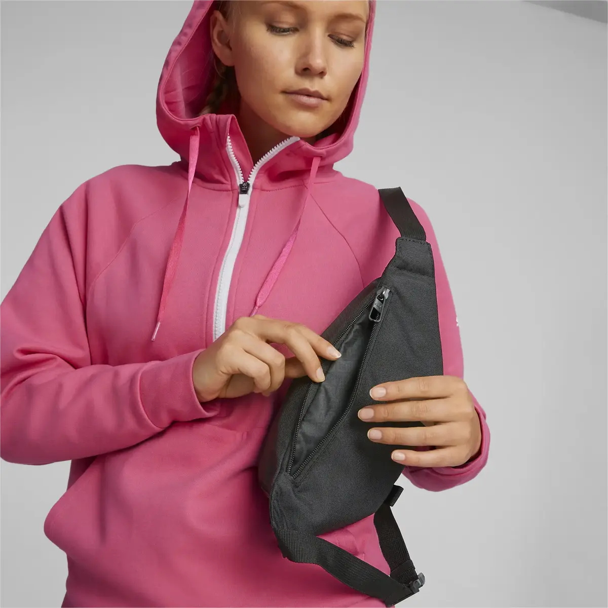 Puma Deck Waist Bag Siyah Unisex Bel Çantası