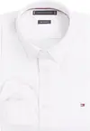 Tommy Hilfiger PERFORMANCE KNIT SOL, YCF Beyaz Erkek Gömlek