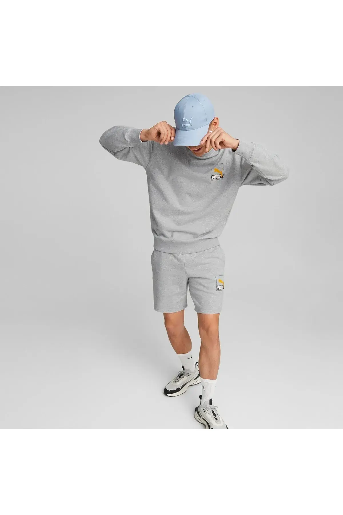 Puma Archive Logo Mavi Unisex Şapka