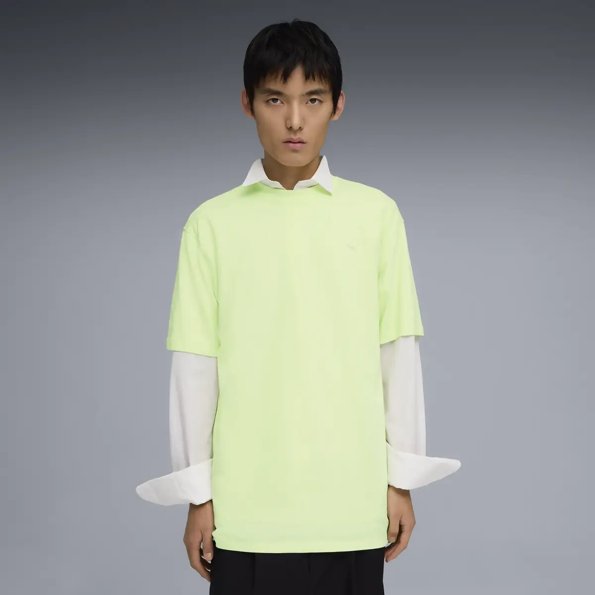 Puma SELECT Essentials Tee Sarı Erkek T-Shirt