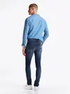 Tommy Hilfiger SCANTON SLIM AI1262, 1BK Lacivert Erkek Jean Pantolon