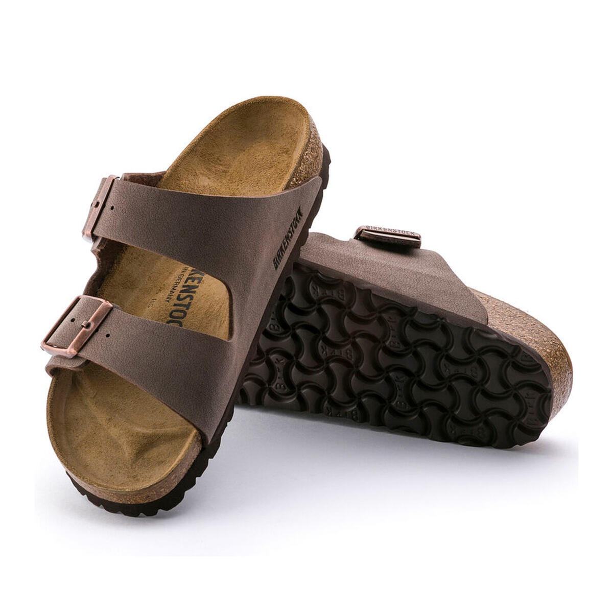 Birkenstock ARIZONA BF NU Kahverengi Unisex Çift Bantlı Terlik