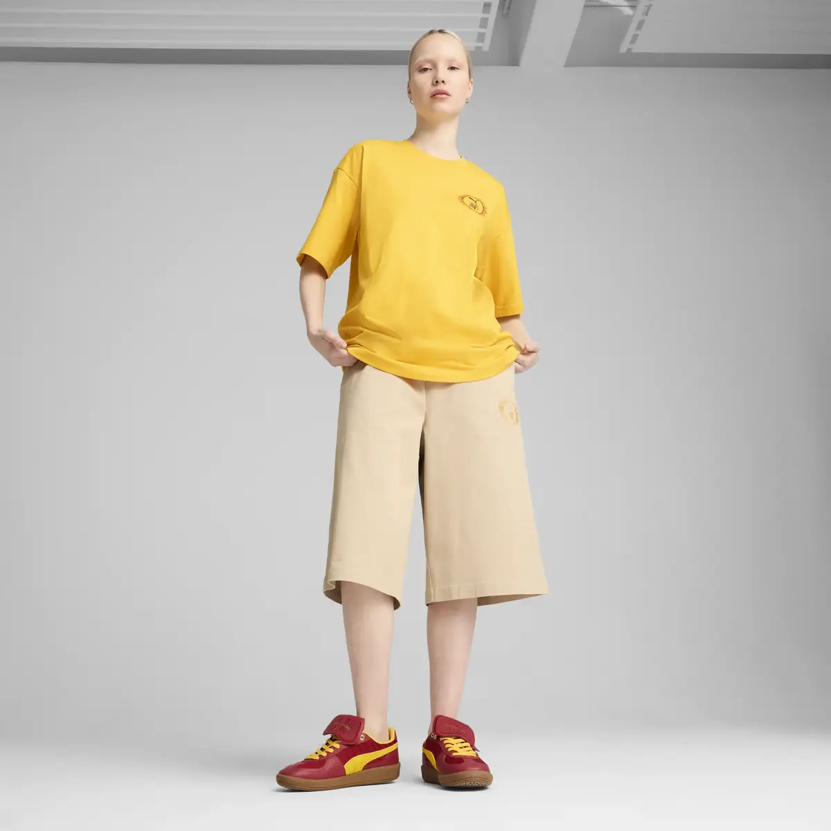 PUMA X HARRY POTTER Tee Sarı Unisex T-Shirt