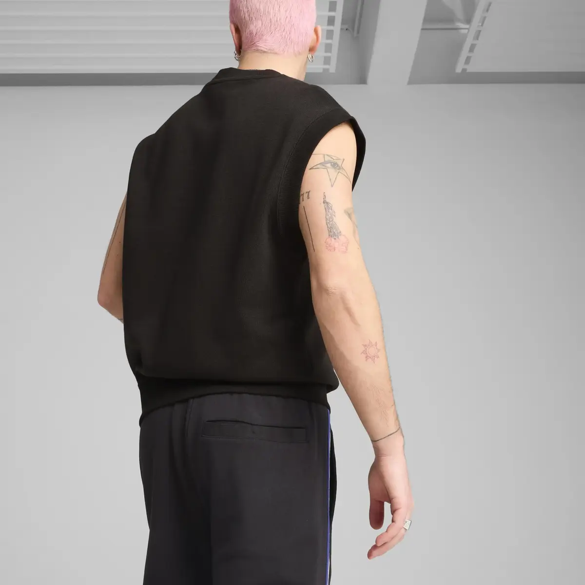 PUMA FUTURE.PUMA.ARCHIVE Pants Siyah Erkek Eşofman Altı