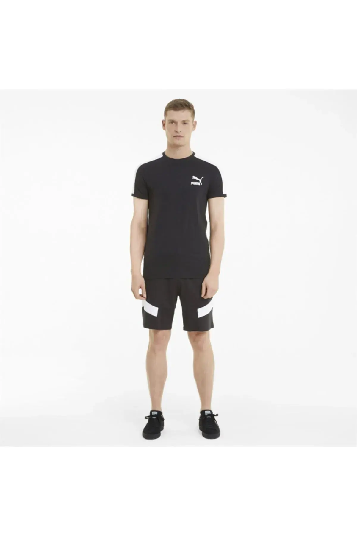 Puma Iconic T7 Tee Siyah Erkek T-Shirt