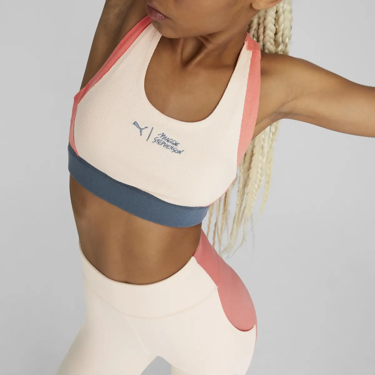 Puma X Maggıe Low Impact Bra Pembe Kadın Spor Sütyeni/Bra