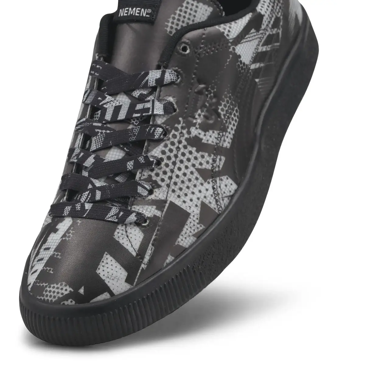 Puma Clyde Spy Camo NEMEN Siyah Erkek Günlük Spor Ayakkabı