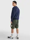Tommy Hilfiger TJM REGULAR FLEECE C Erkek Lacivert Sweatshirt