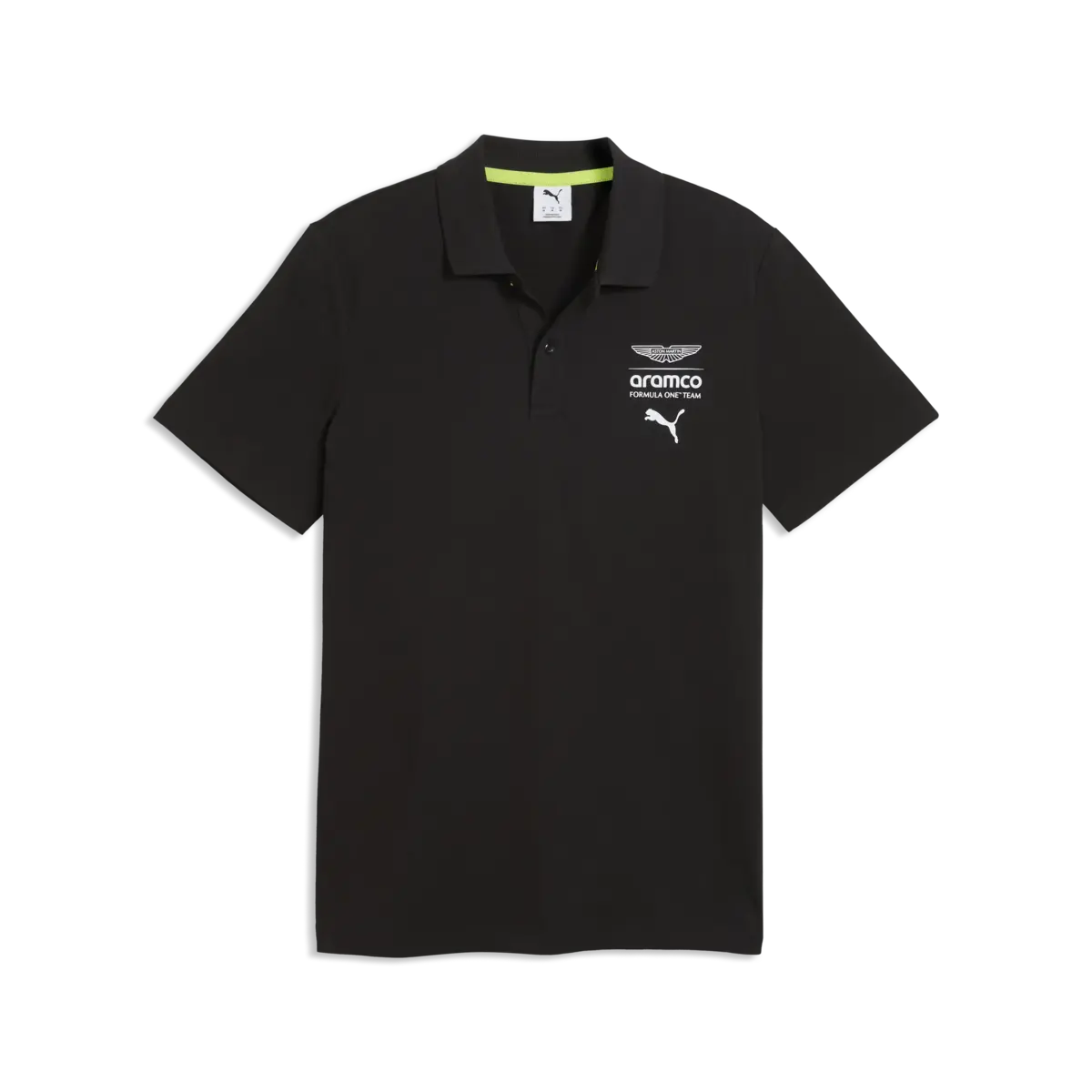 PUMA AMF1 Essential Polo Siyah Erkek T-Shirt & Polo