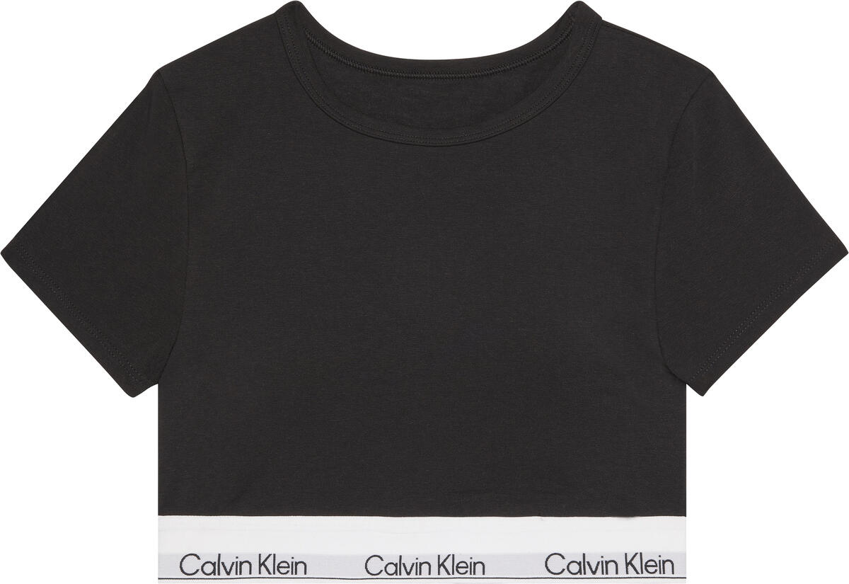 Calvin Klein T-SHIRT BRALETTE Siyah Kadın Bralet