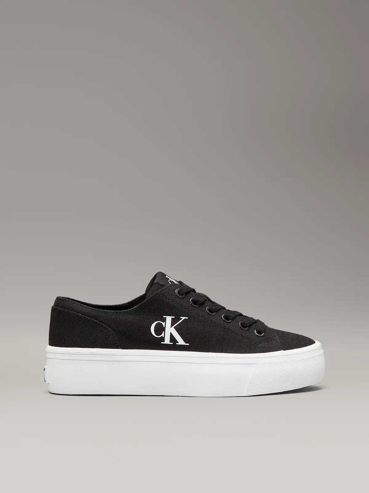 Calvin Klein Siyah / Beyaz Kadın Spor Ayakkabı & Sneaker