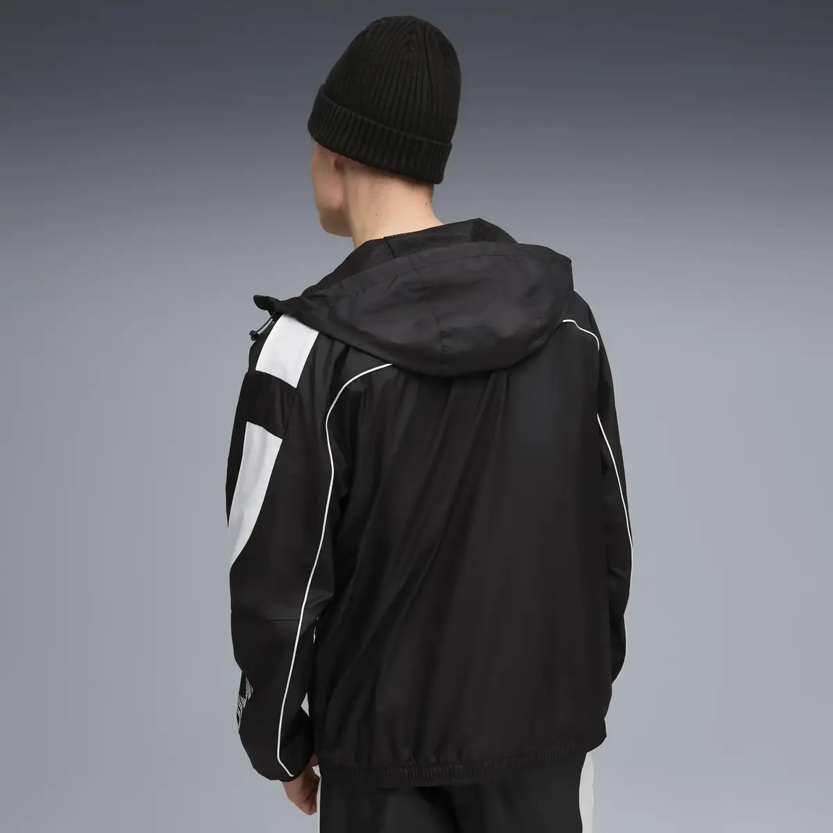 Puma BMW MMS MT7+ WINDBREAKER Siyah Erkek Fermuarlı Ceket