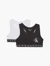 Calvin Klein 2PK BRALETTE Kadın Siyah Bralet