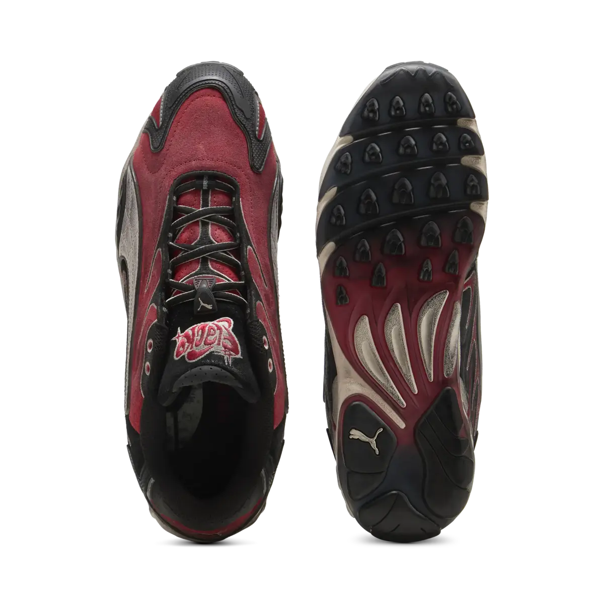 Puma A$AP ROCKY Inhale Distressed Kırmızı Erkek Spor Ayakkabı & Sneaker