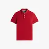 Tommy Hilfiger 1985 SLIM POLO, XLD Kırmızı Erkek T-Shirt & Polo