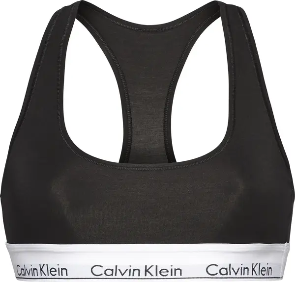 Calvin Klein UNLINED BRALETTE Kadın Siyah Bralet
