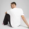 Puma F1 ESS Logo Tee 180g Beyaz Erkek T-Shirt & Polo
