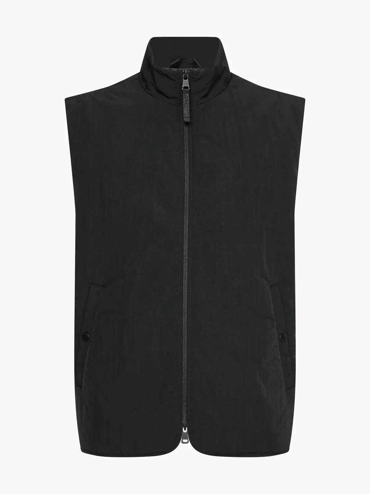 Calvin Klein CRINKLE NYLON VEST Erkek Siyah Yelek