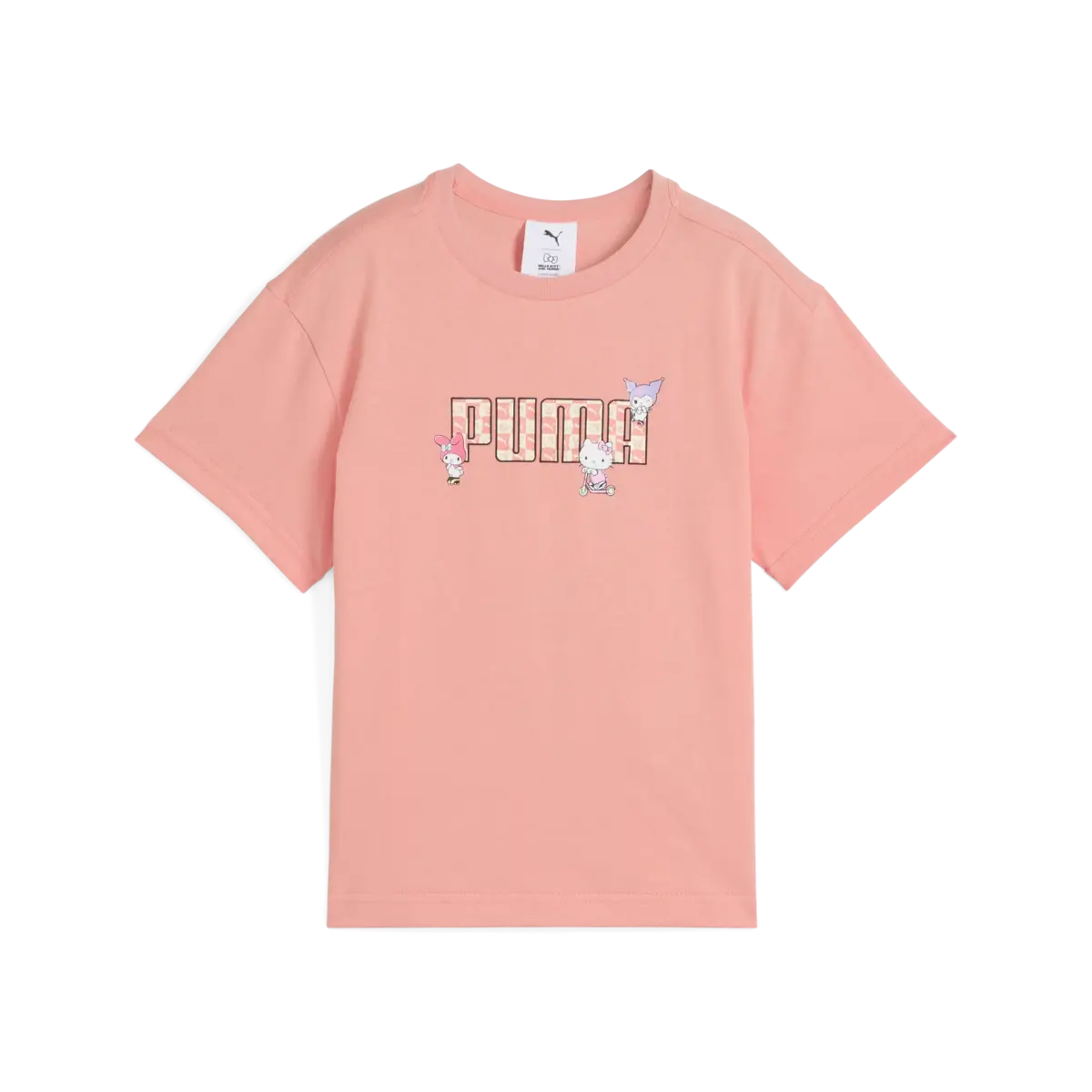 Puma X HK&FR Graphic Tee Pembe Kız Çocuk T-Shirt & Polo