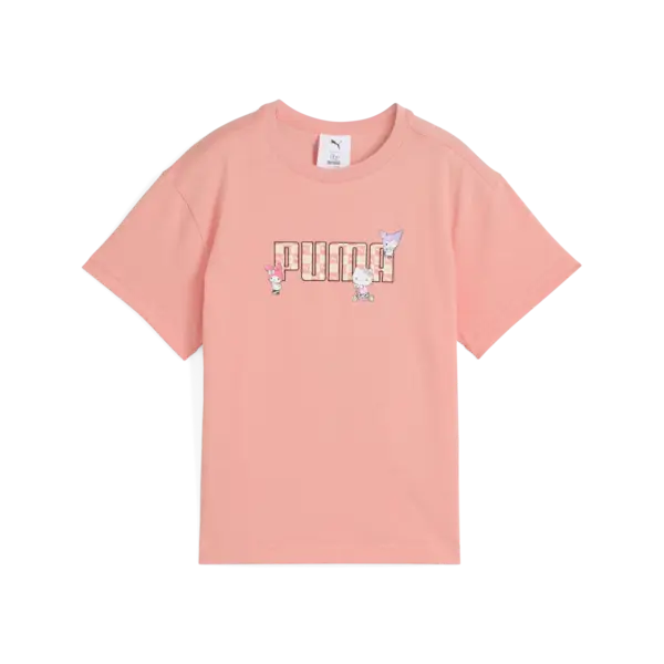 Puma X HK&FR Graphic Tee Pembe Kız Çocuk T-Shirt & Polo