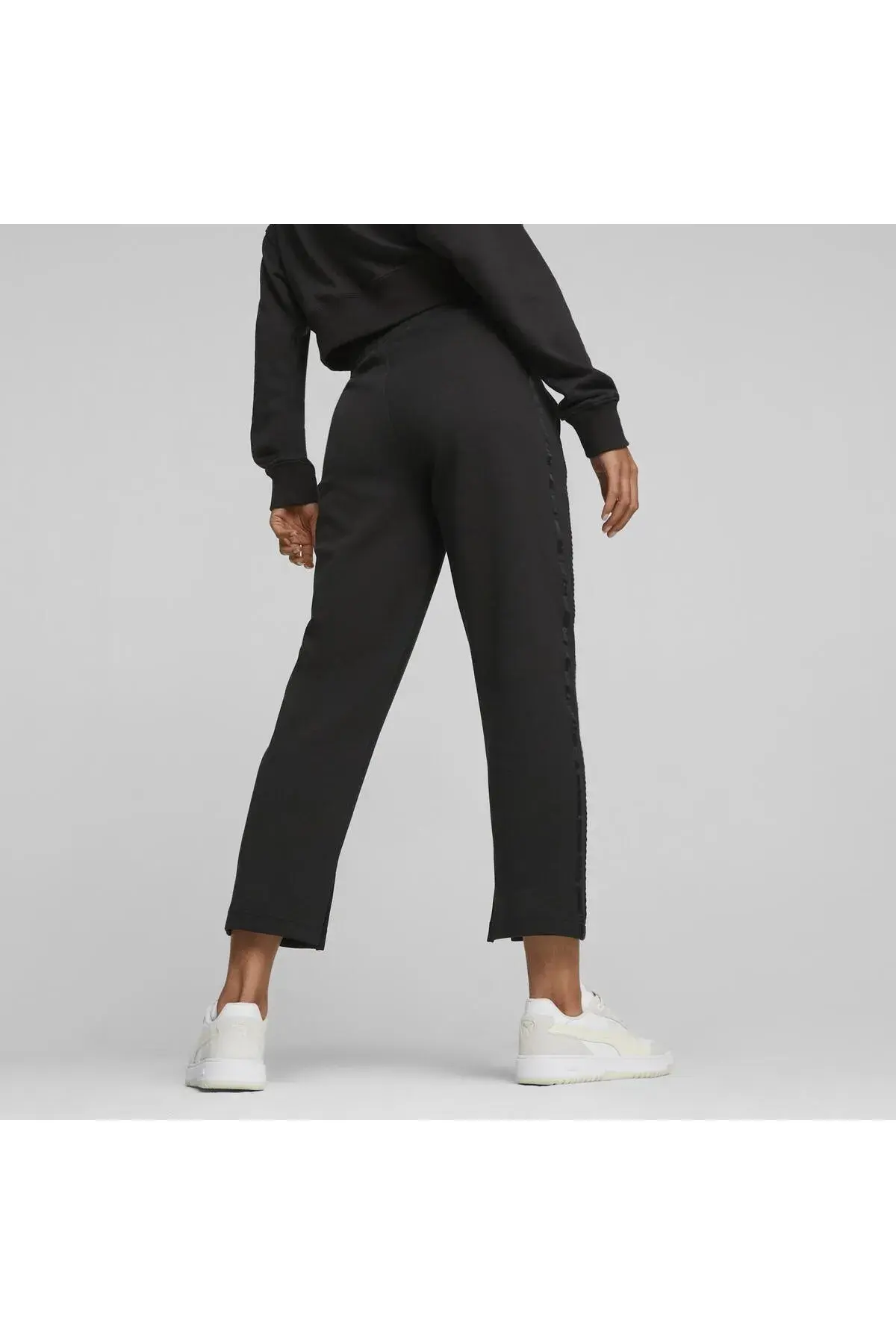 Puma T7 High Waist Pants Siyah Kadın Eşofman Altı