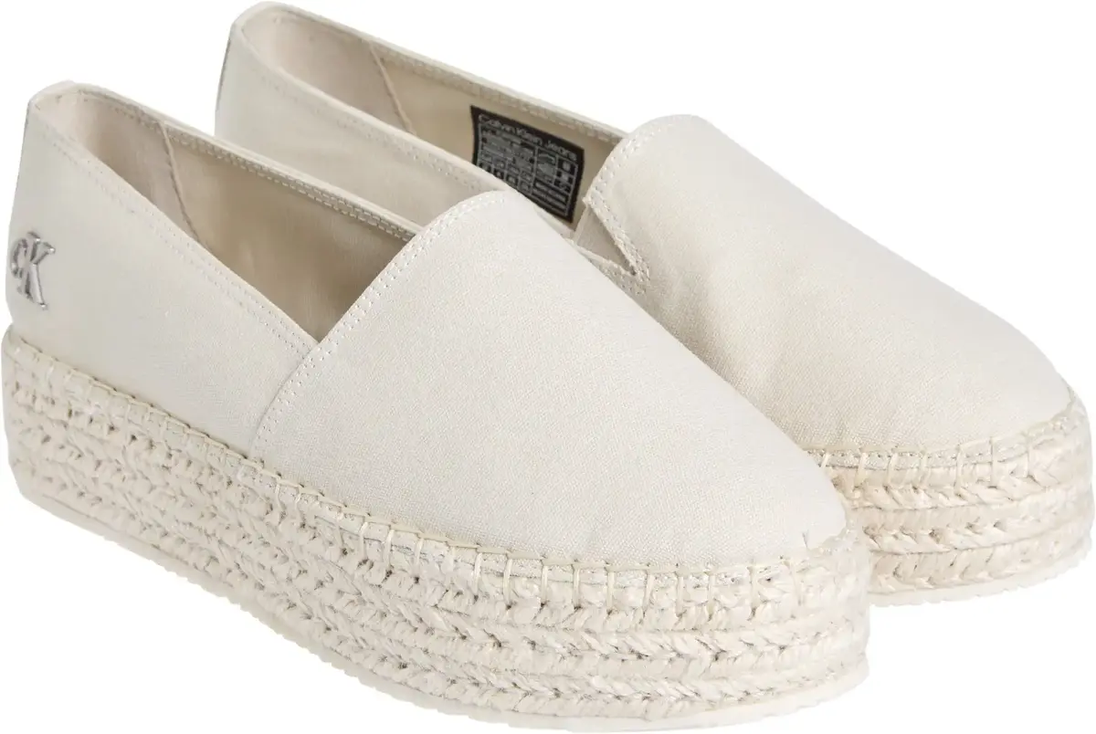 Calvin Klein FLATFORM ESDPARILLE, AEO Krem Kadın Ayakkabı-Bot