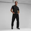 Puma Ferrari Style Jacquard Polo Siyah Erkek Polo T-Shirt