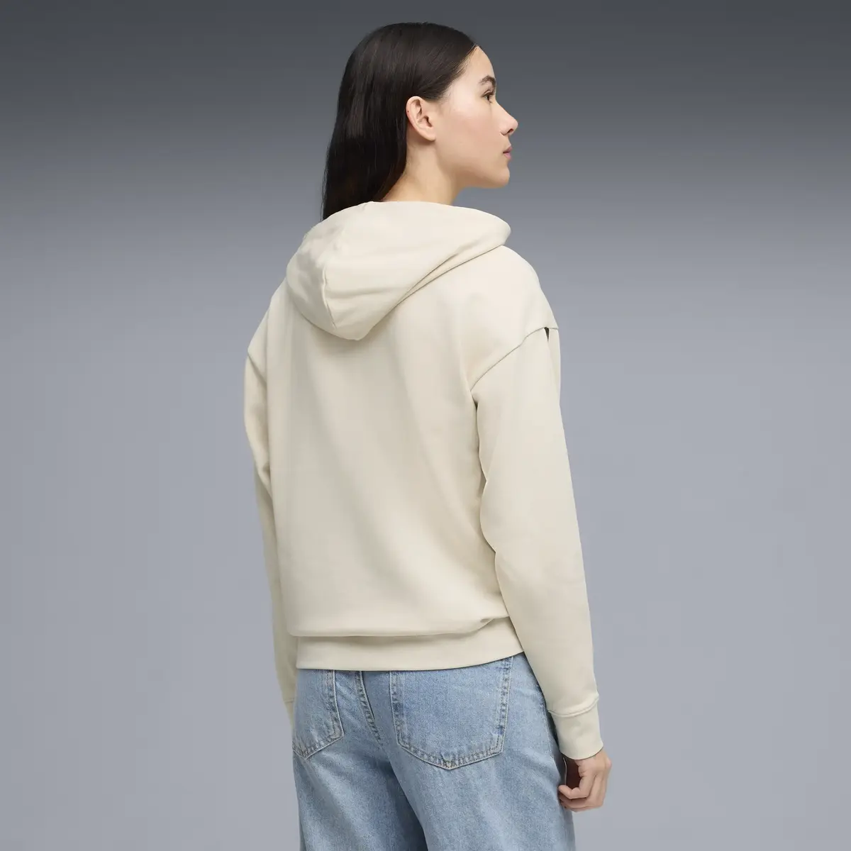Puma ESS GRAPHIC Animal Hoodie Bej Kadın Hoodie