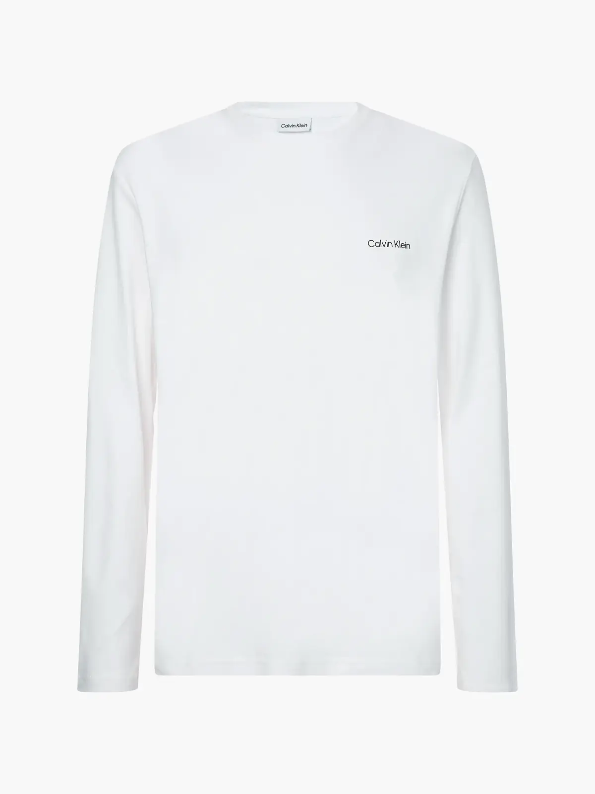 Calvin Klein MICRO LOGO INTERLOCK Erkek Beyaz T-Shirt