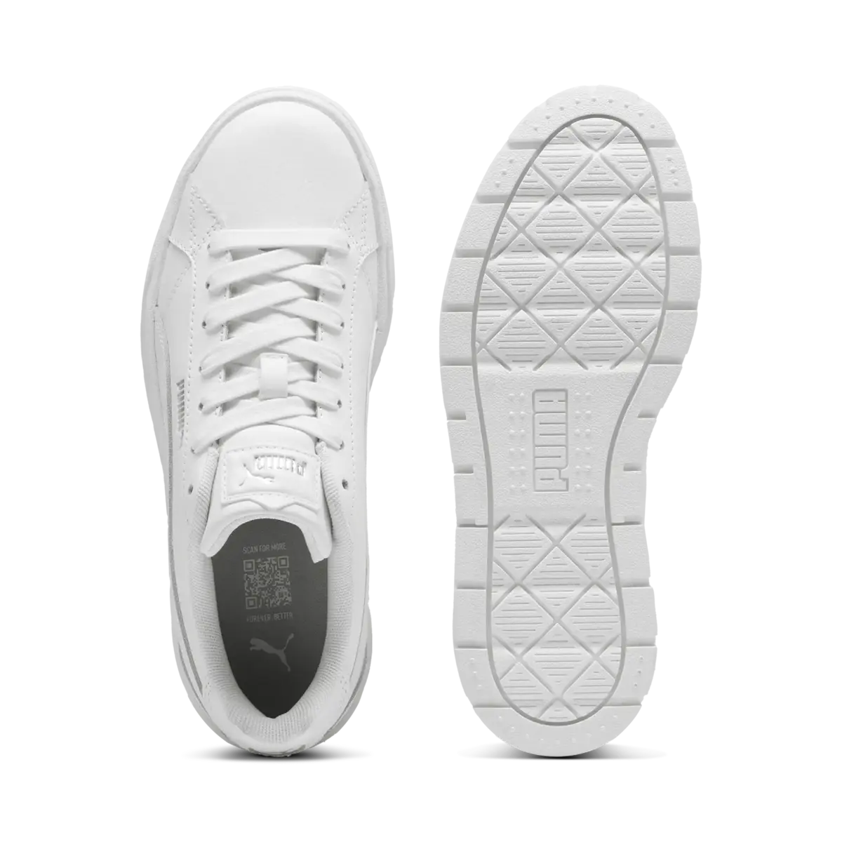 Puma Karmen II L Beyaz Kadın Spor Ayakkabı