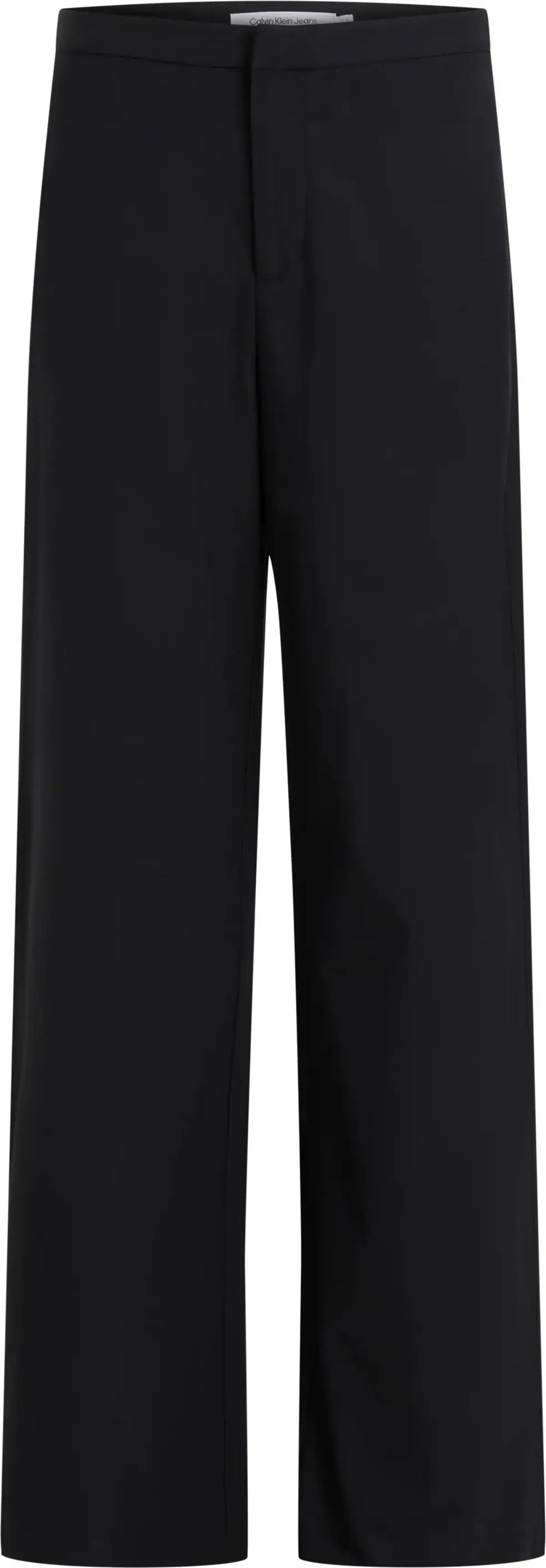 Calvin Klein WIDE LEG KNIT PANT Kadın Siyah Kumaş Pantolon