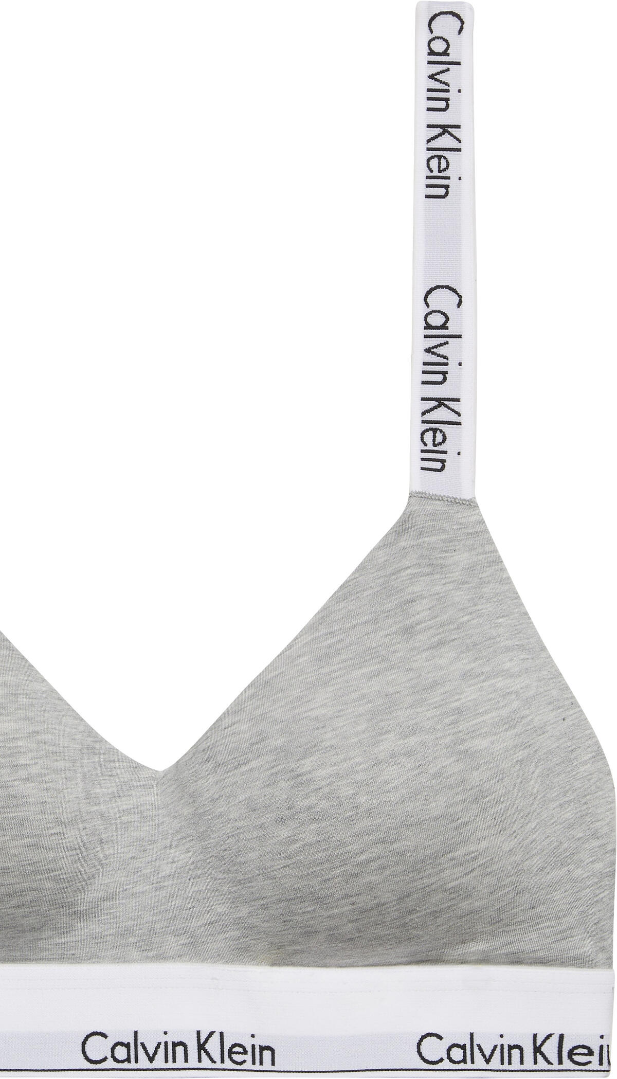 Calvin Klein LGHTLY LINED BRALETTE Gri Kadın Bralet Calvin Klein LGHTLY LINED BRALETTE Gri Kadın Bralet
