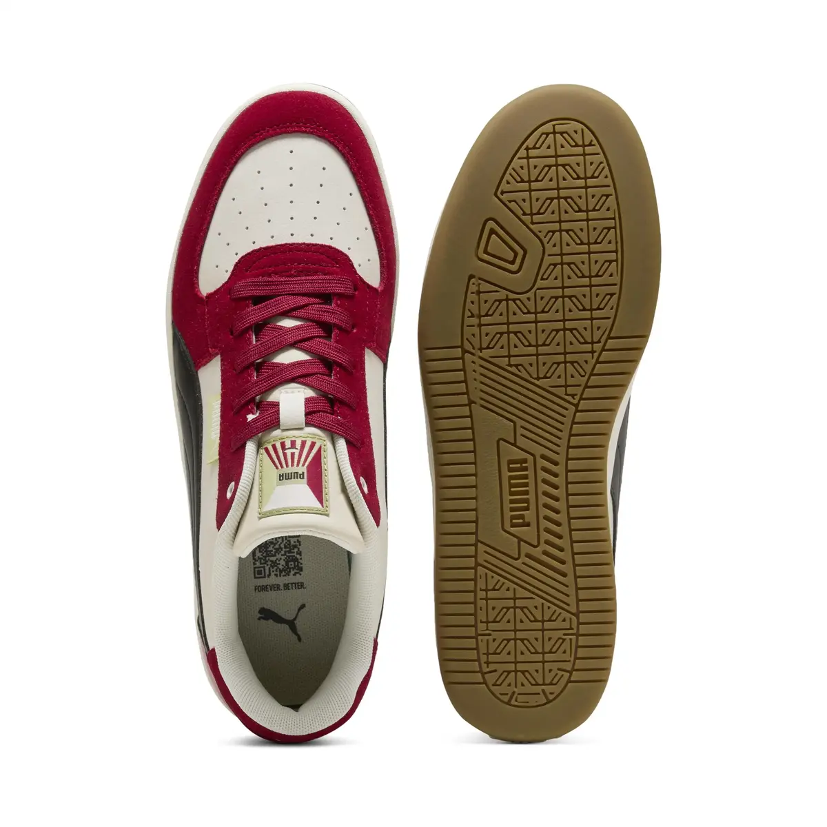 PUMA Caven 2.0 Greenside Kırmızı Erkek Günlük Spor Ayakkabı