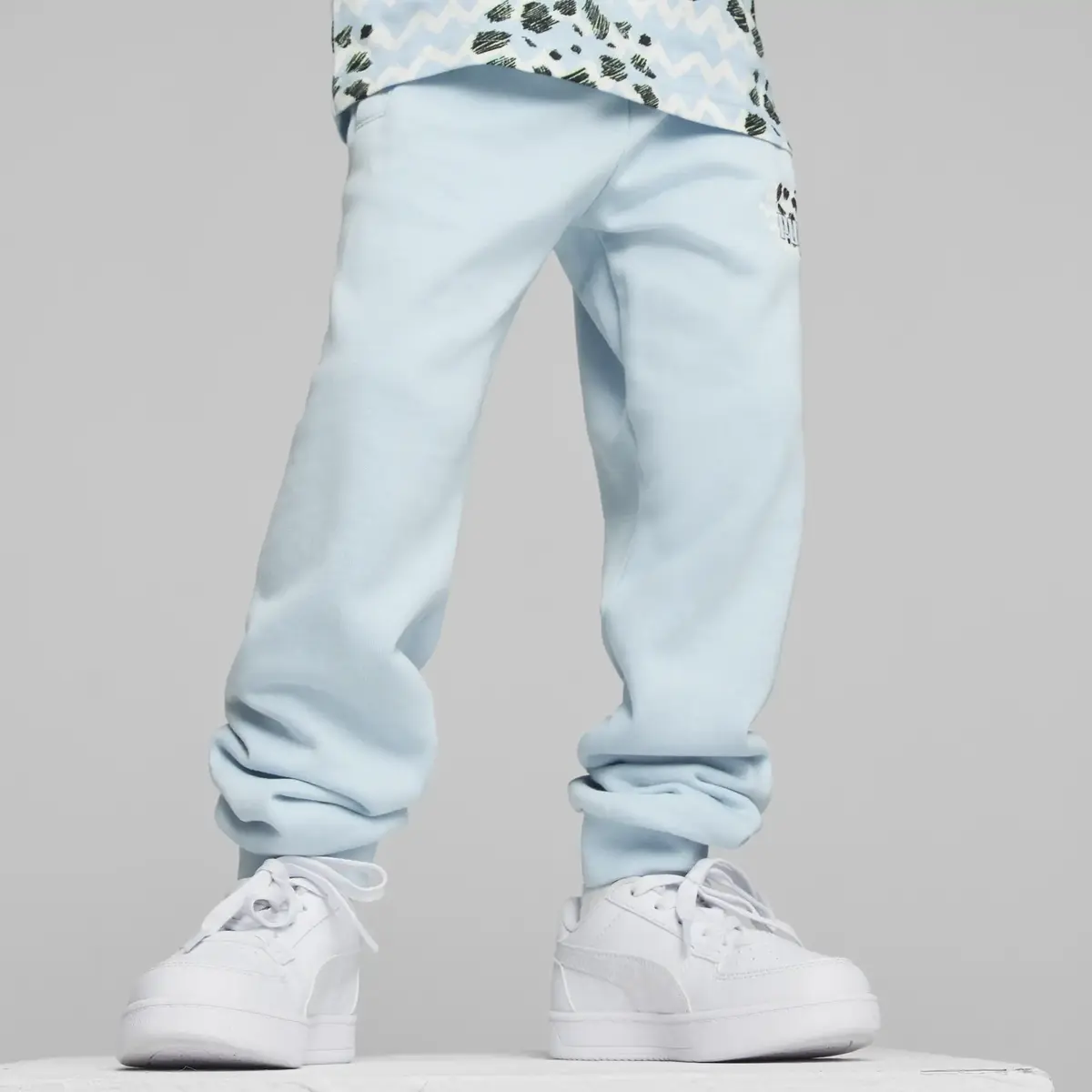 Puma ESS MIX MTCH Sweatpants Mavi Unisex Eşofman Altı