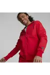 Puma Ferrari Style Hooded Sweat Jacket Kırmızı Erkek Fermuarlı Hoodie