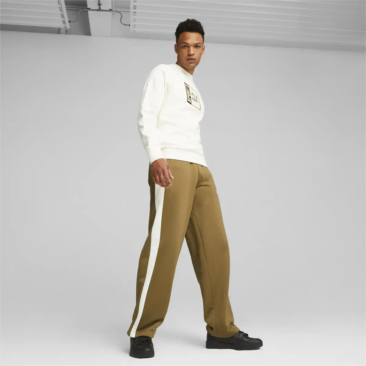 Puma CLASSICS Crew TR Beyaz Erkek Sweatshirt