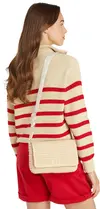 Tommy Hilfiger TH SPRING LOGO CONV, AA8 Krem Kadın Çanta & Cüzdan