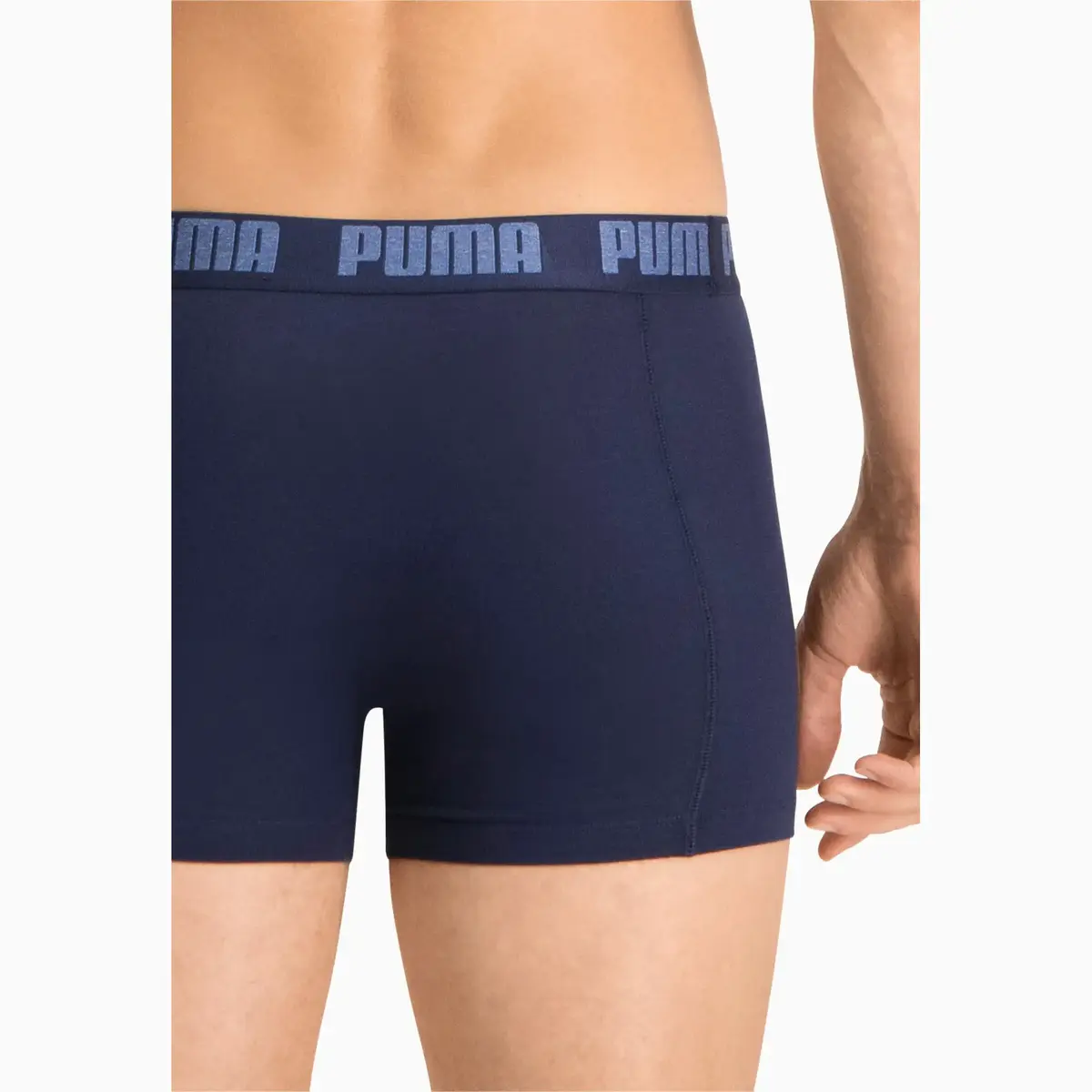 Puma PUMA BASIC BOXER 2P navy Lacivert Erkek 2'li Boxer