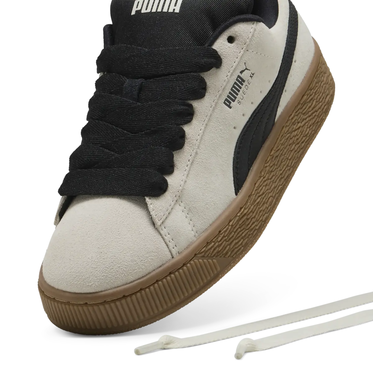 PUMA Suede XL Quiet Lux Wns Gri Kadın Günlük Spor Ayakkabı