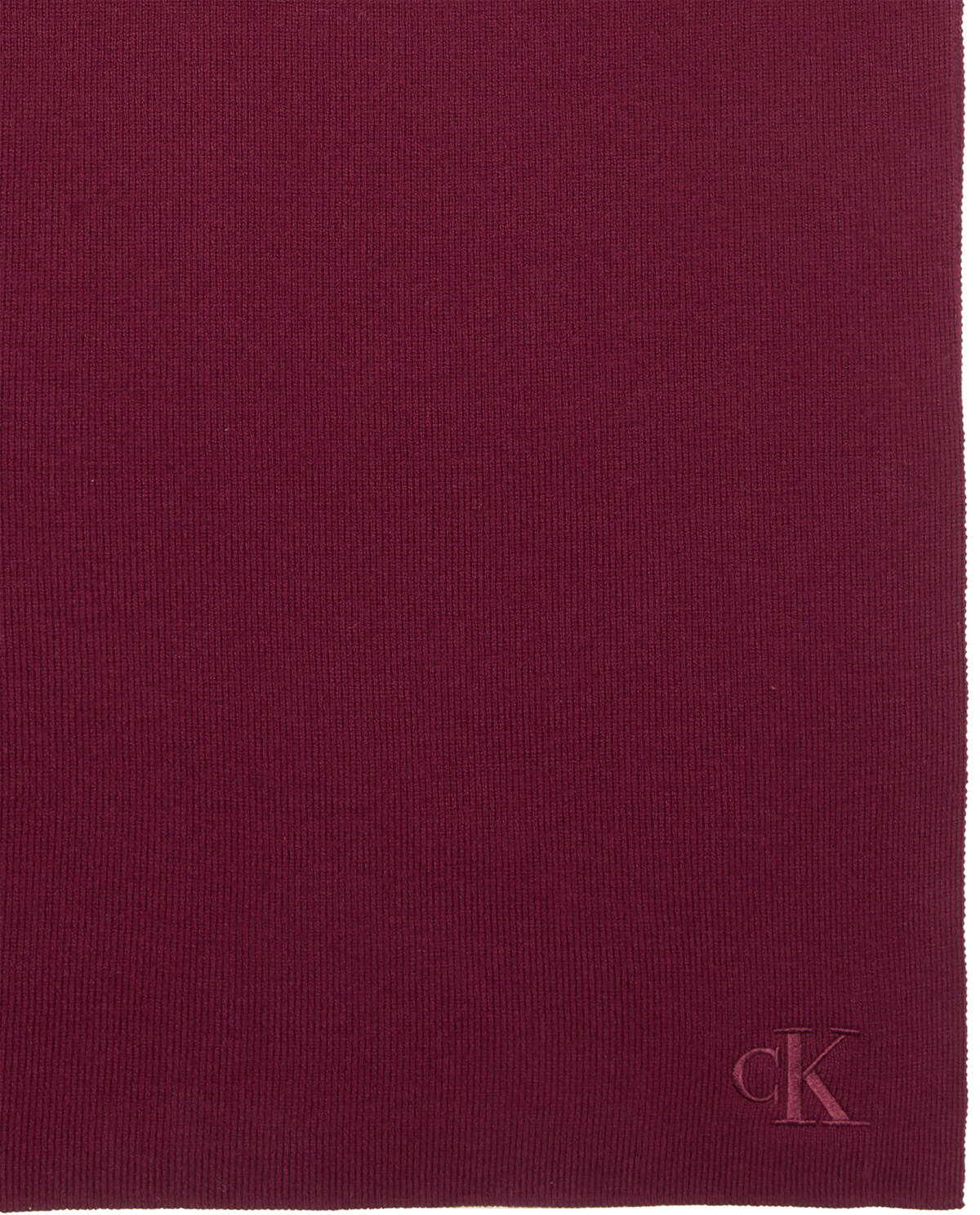 Calvin Klein CK FINE RIB SCARF Kırmızı Erkek Atkı Calvin Klein CK FINE RIB SCARF Kırmızı Erkek Atkı